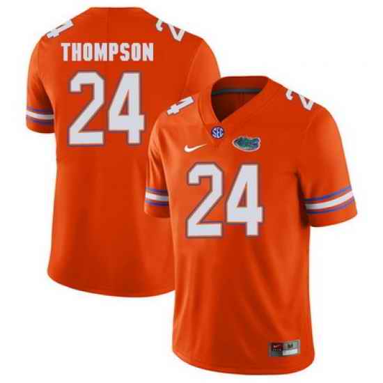 Florida Gators Mark Thompson 24 Orange NCAA Jersey.jpg